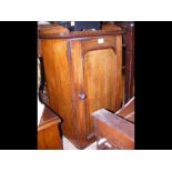 A mahogany pot cupboard - width 40cm