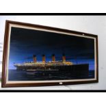 IVAN BERRYMAN '05 - oil on board - RMS Titanic wit