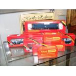 A boxed Hornby diesel loco, together with rolling