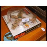 A Dinky Messerschmitt B.f109E, number 726, boxed