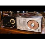 A Ferguson Bakelite mains radio together with a Ph