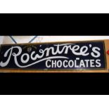 An antique enamel sign Rowntree's Chocolates - 152