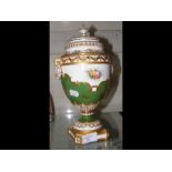 A Royal Worcester vase and cover R.D No.413250 - P