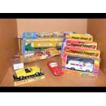 Three boxed Matchbox Superkings die cast vehicles