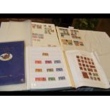 A selection of albums of collectable stamps - Malt