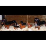 Beswick dog ornaments