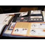 Selection of First Day Covers in three albums and