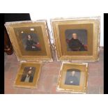 Four original Victorian portraits