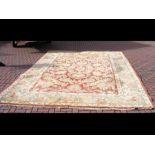 A large Middle Eastern style carpet - 425cm x 300c