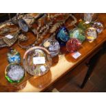 Selection of paperweights
