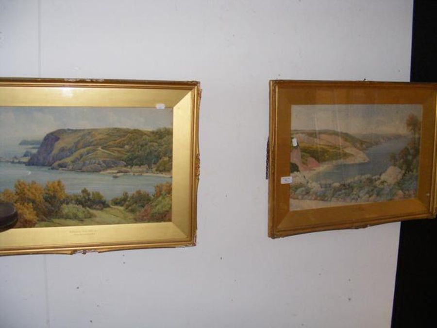 JOHN FULLWOOD - a pair of watercolours of Babbacom