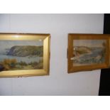 JOHN FULLWOOD - a pair of watercolours of Babbacom