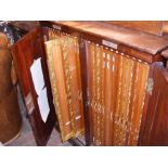 An interesting Victorian mahogany picture cabinet