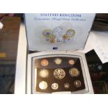 A Royal Mint 2001 Executive Proof Coin Collection