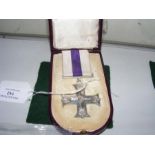 A military cross in presentation case - Lieutenant