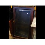 Two glazed display cabinets