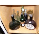 A Yelf & Co. of Ryde and Sandown wine bottle etc.