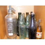 An old Brewer of Ryde soda syphon together with va