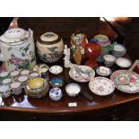 A selection of Oriental ceramic ware