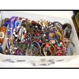 Assorted costume jewellery