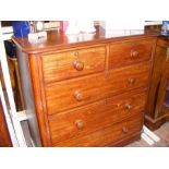 A 19th century chest of drawers