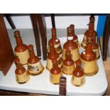 Assorted Bell's Scotch Whisky decanters