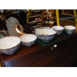 Oriental ceramic bowls - various conditions