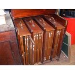 An interesting Victorian mahogany picture cabinet