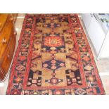 A Persian Nahavand rug - 150cm x 100cm