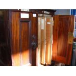 An interesting Victorian mahogany picture cabinet