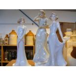 A Royal Doulton figurine 'Reflections', together w