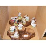 Ten Beswick Beatrix Potter figures, together with