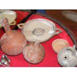 A selection of ancient Cypriot pottery and others