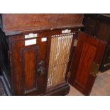 An interesting Victorian mahogany picture cabinet