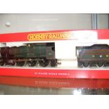 A boxed Hornby loco and tender - 'Saint Patrick' -
