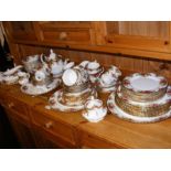 A quantity of Royal Albert 'Old Country Roses' din