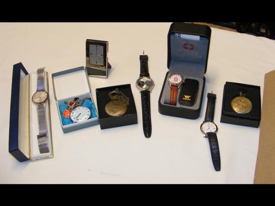 Assorted wrist and pocket watches, including Seiko
