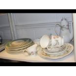 A Susie Cooper part dinner service, together with