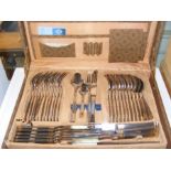 A Kaiserbach cutlery set in presentation case