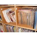 A quantity of Shellac gramophone records - in two