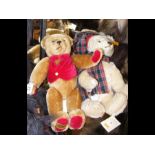 A collectable modern Steiff Bear - with growler -