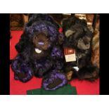 A collectable long haired Charlie Bear - 46cm, tog