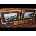 Two framed and glazed vintage photographs of Ryde