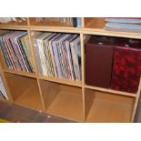 A collection of LP vinyl records - in three compar