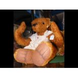 An antique Merrythought Bear - 60cm tall