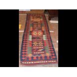 A Middle Eastern style runner - 290cm x 80cm