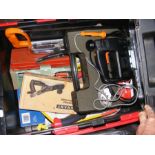 Assorted tools including Anant adjustable smooth p
