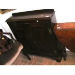 An unusually thin two drawer cupboard - 20cms wide