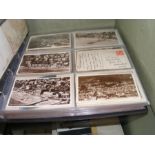 An album containing collectable postcards relating