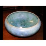 A 23cm diameter Isle of Wight pottery bowl